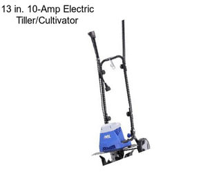 13 in. 10-Amp Electric Tiller/Cultivator
