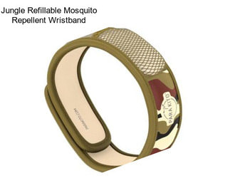 Jungle Refillable Mosquito Repellent Wristband