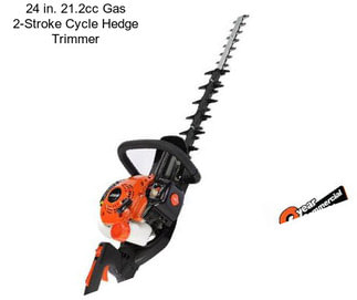 24 in. 21.2cc Gas 2-Stroke Cycle Hedge Trimmer