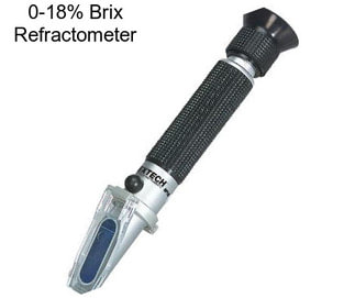0-18% Brix Refractometer