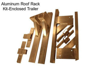 Aluminum Roof Rack Kit-Enclosed Trailer