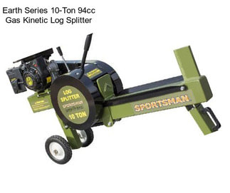 Earth Series 10-Ton 94cc Gas Kinetic Log Splitter