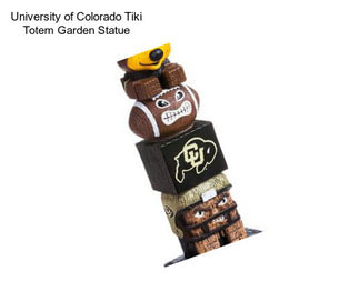 University of Colorado Tiki Totem Garden Statue
