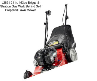 L2621 21 in. 163cc Briggs & Stratton Gas Walk Behind Self Propelled Lawn Mower