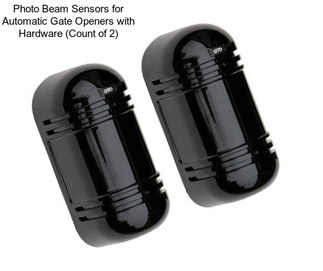 Photo Beam Sensors for Automatic Gate Openers with Hardware (Count of 2)