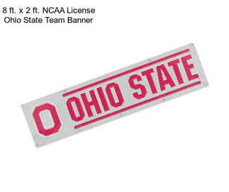 8 ft. x 2 ft. NCAA License Ohio State Team Banner