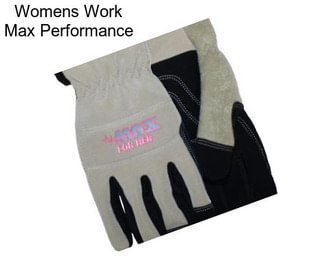 Womens Work Max Performance