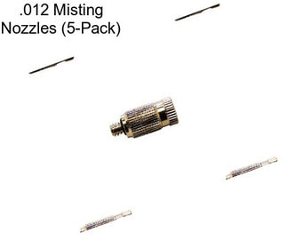 .012 Misting Nozzles (5-Pack)
