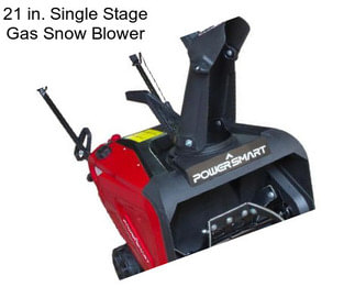 21 in. Single Stage Gas Snow Blower