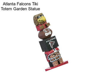 Atlanta Falcons Tiki Totem Garden Statue