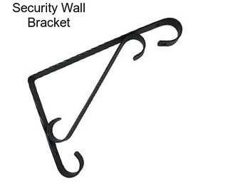Security Wall Bracket