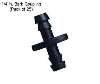 1/4 in. Barb Coupling (Pack of 25)