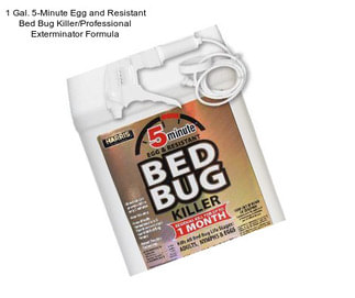 1 Gal. 5-Minute Egg and Resistant Bed Bug Killer/Professional Exterminator Formula