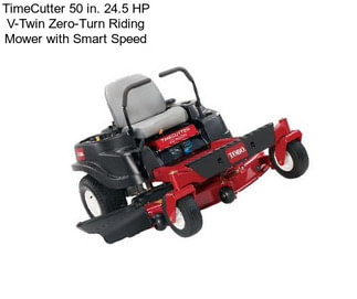 TimeCutter 50 in. 24.5 HP V-Twin Zero-Turn Riding Mower with Smart Speed