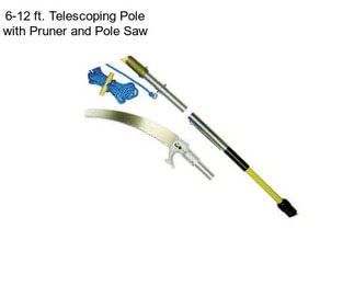 6-12 ft. Telescoping Pole with Pruner and Pole Saw