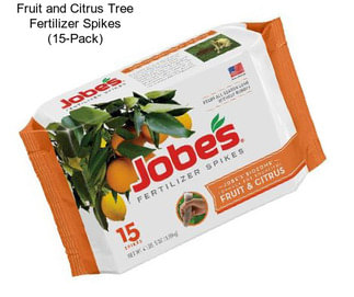 Fruit and Citrus Tree Fertilizer Spikes (15-Pack)
