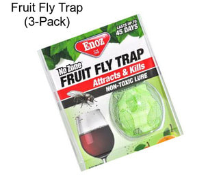 Fruit Fly Trap (3-Pack)