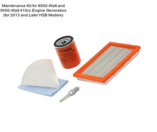 Maintenance Kit for 8000-Watt and 9000-Watt 410cc Engine Generators (for 2013 and Later HSB Models)