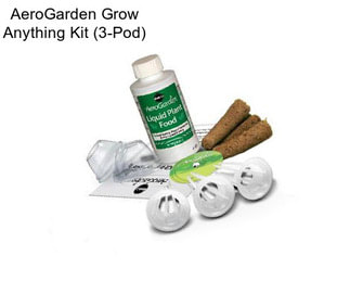 AeroGarden Grow Anything Kit (3-Pod)