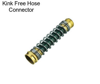 Kink Free Hose Connector