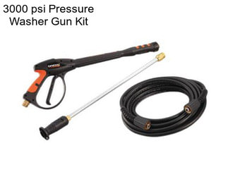 3000 psi Pressure Washer Gun Kit