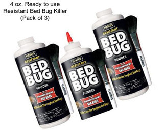 4 oz. Ready to use Resistant Bed Bug Killer (Pack of 3)