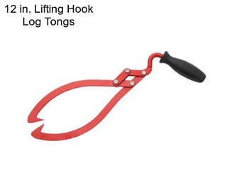 12 in. Lifting Hook Log Tongs