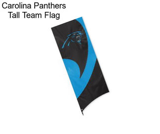 Carolina Panthers Tall Team Flag