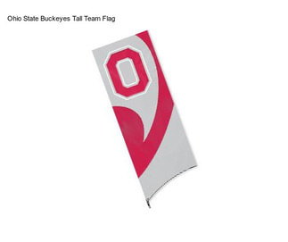 Ohio State Buckeyes Tall Team Flag