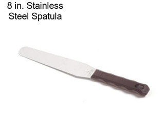8 in. Stainless Steel Spatula