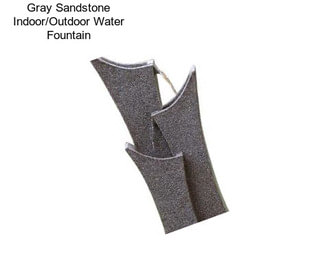 Gray Sandstone Indoor/Outdoor Water Fountain