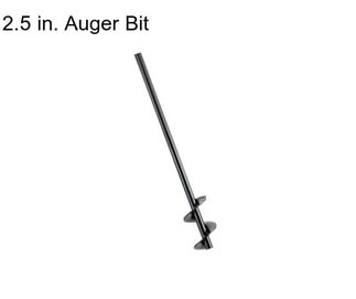 2.5 in. Auger Bit