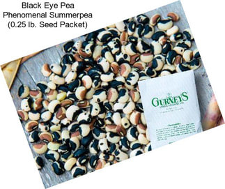 Black Eye Pea Phenomenal Summerpea (0.25 lb. Seed Packet)