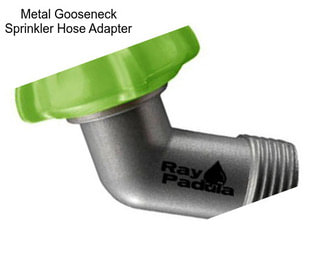 Metal Gooseneck Sprinkler Hose Adapter