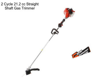 2 Cycle 21.2 cc Straight Shaft Gas Trimmer
