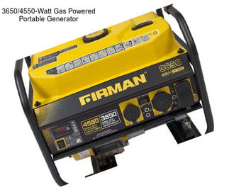 3650/4550-Watt Gas Powered Portable Generator