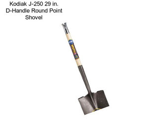 Kodiak J-250 29 in. D-Handle Round Point Shovel