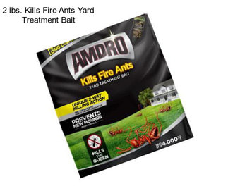 2 lbs. Kills Fire Ants Yard Treatment Bait