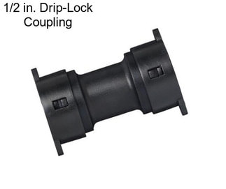 1/2 in. Drip-Lock Coupling