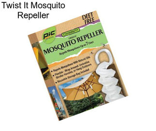 Twist It Mosquito Repeller