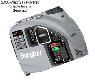 2,000-Watt Gas Powered Portable Inverter Generator