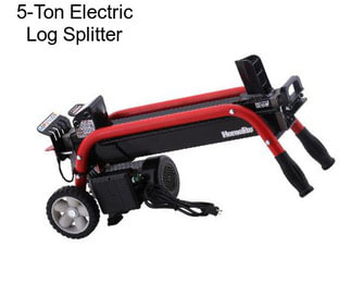 5-Ton Electric Log Splitter