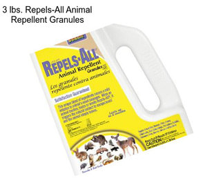 3 lbs. Repels-All Animal Repellent Granules