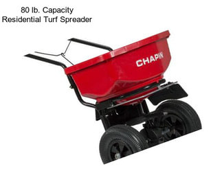 80 lb. Capacity Residential Turf Spreader