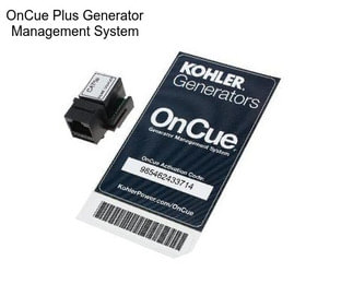 OnCue Plus Generator Management System