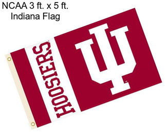 NCAA 3 ft. x 5 ft. Indiana Flag