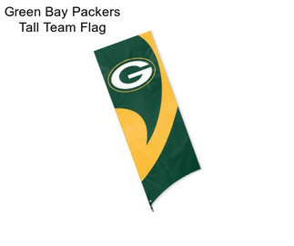 Green Bay Packers Tall Team Flag