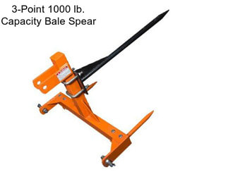 3-Point 1000 lb. Capacity Bale Spear