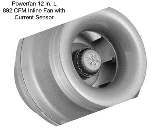 Powerfan 12 in. L 892 CFM Inline Fan with Current Sensor