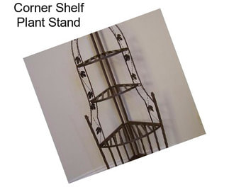 Corner Shelf Plant Stand